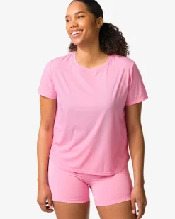 damessportshirt roze