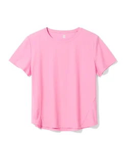 damessportshirt roze