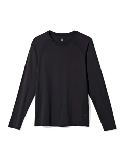 damessportshirt naadloos zwart