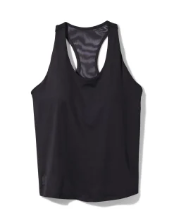 damessporttop met ingebouwde bh light support zwart