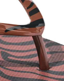 damesteenslippers zebra multi