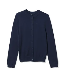 damesvest Lila donkerblauw
