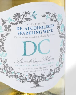 Darling Cellars alcoholvrije mousserende sauvignon blanc 75cl