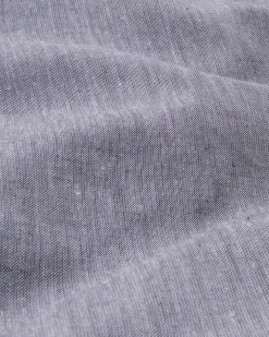 dekbedovertrek 140x200/220cm chambray lichtgrijs