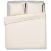 dekbedovertrek 200x200/220cm zacht katoen beige