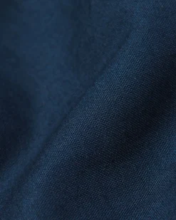 dekbedovertrek 200x200/220cm zacht katoen donkerblauw