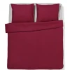 dekbedovertrek 240x200/220cm zacht katoen rood