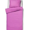 dekbedovertrek 140x200/220cm zacht katoen violet