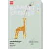 diamantcreaties sleutelhanger giraf