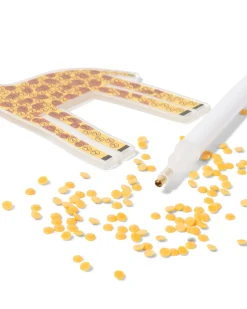 diamantcreaties sleutelhanger giraf