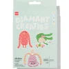 diamantcreaties stickers monsters - 3 stuks