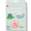 diamantcreaties stickers waterdieren - 3 stukis