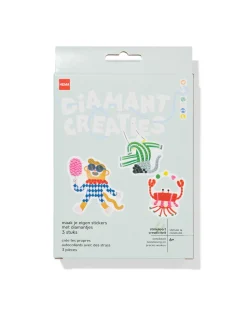 diamond painting stickers circus - 3 stuks
