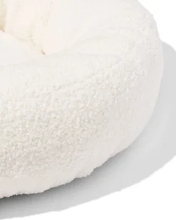 dierenmand 50x11cm donut sherpa crème
