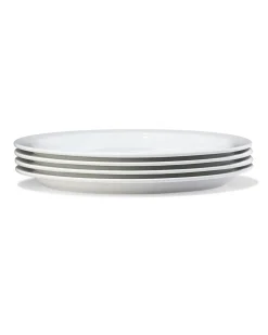 dinerbord Ø26cm Alledag porselein wit - 4 stuks