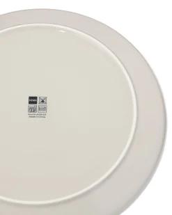 dinerbord Ø26.5cm Knap new bone china grijs