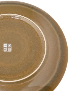 dinerbord Ø26.4cm Monaco aardewerk donkerbruin