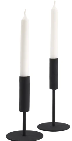 dinerkaarsen Ø2x17 wit - 8 stuks
