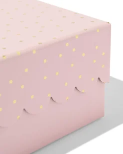 doos L 9x22x31cm papier stippen