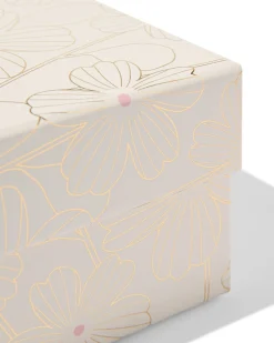doos M 9x16.5x16.5cm karton bloemen