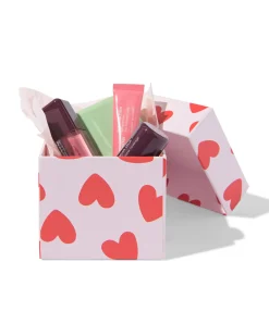 doos S 9x11x11cm karton hartjes