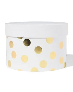 doos Ø22.2x15 rond stippen