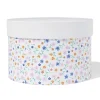 doos Ø22.2x15cm rond bloemen
