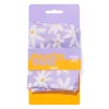 douchemuts bloemen lila