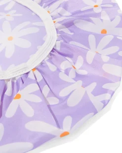 douchemuts bloemen lila