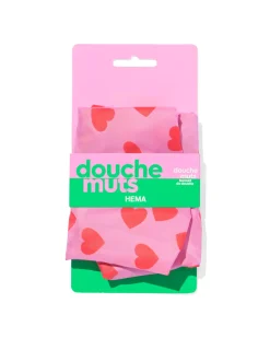 douchemuts hartjes roze