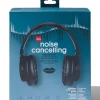 draadloze koptelefoon met noise cancelling zwart