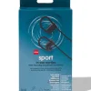 draadloze oortelefoon in-ear sport zwart