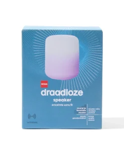 draadloze speaker wit/roze