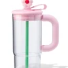 drinkfles 720ml met rietje bloem