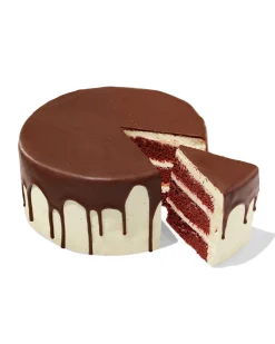 dripcake chocolade red velvet 16 p.