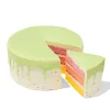 dripcake groen drie kleuren 16 p.