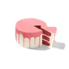 dripcake roze red velvet 8 p.
