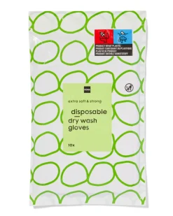 droge washandjes - 10 stuks