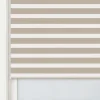 duo rolgordijn structuur verduisterend beige - HEMA