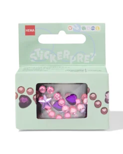 edelsteenstickers op rol 90cm - 2 stuks