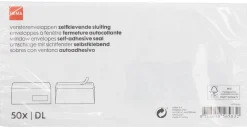 enveloppen venster rechts DL - 50 stuks