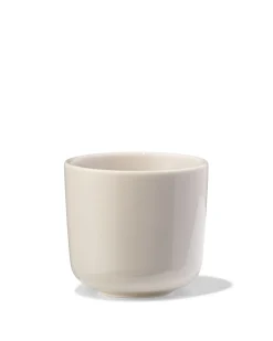 espressokopje 100ml Knap new bone china grijs