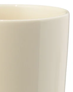 espressokopje 100ml Knap new bone china geel