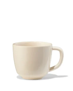 espressokopje 90ml Puur aardewerk gebroken wit