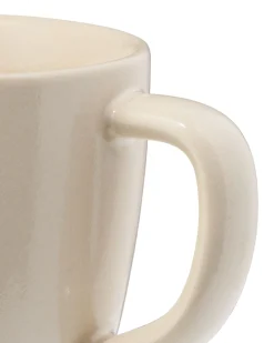espressokopje 90ml Puur aardewerk gebroken wit