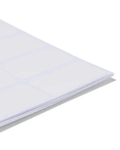etiketten wit - 120 stuks
