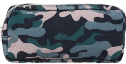 etui dubbele rits camo