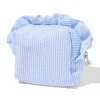 etui met ruffles strepen