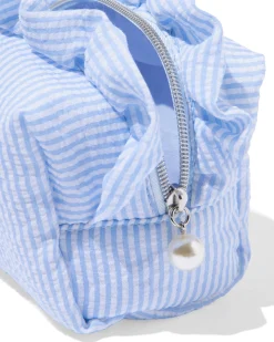 etui met ruffles strepen