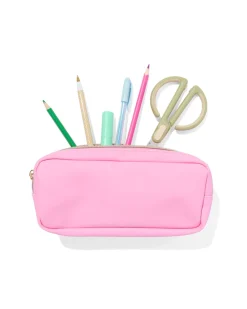 etui roze dubbele rits